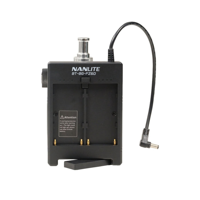 Nanlite NP-F Battery Grip for Forza 60W Light Fixtures