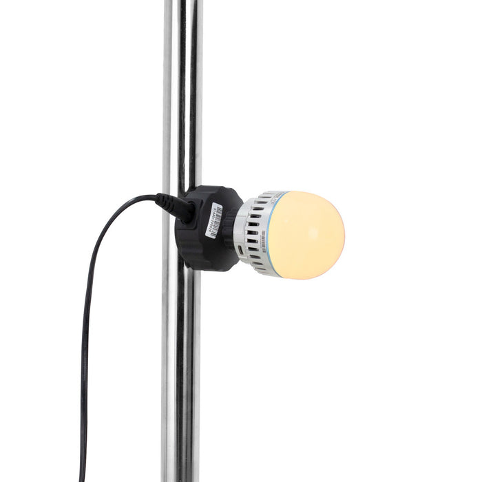 Nanlite E27 Magnetic Mount for PavoBulb 10C with Power Cable