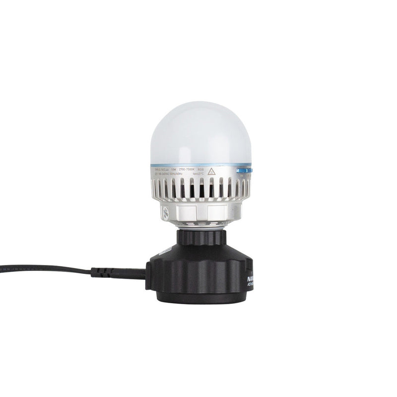 Nanlite E27 Magnetic Mount for PavoBulb 10C no Power Cable