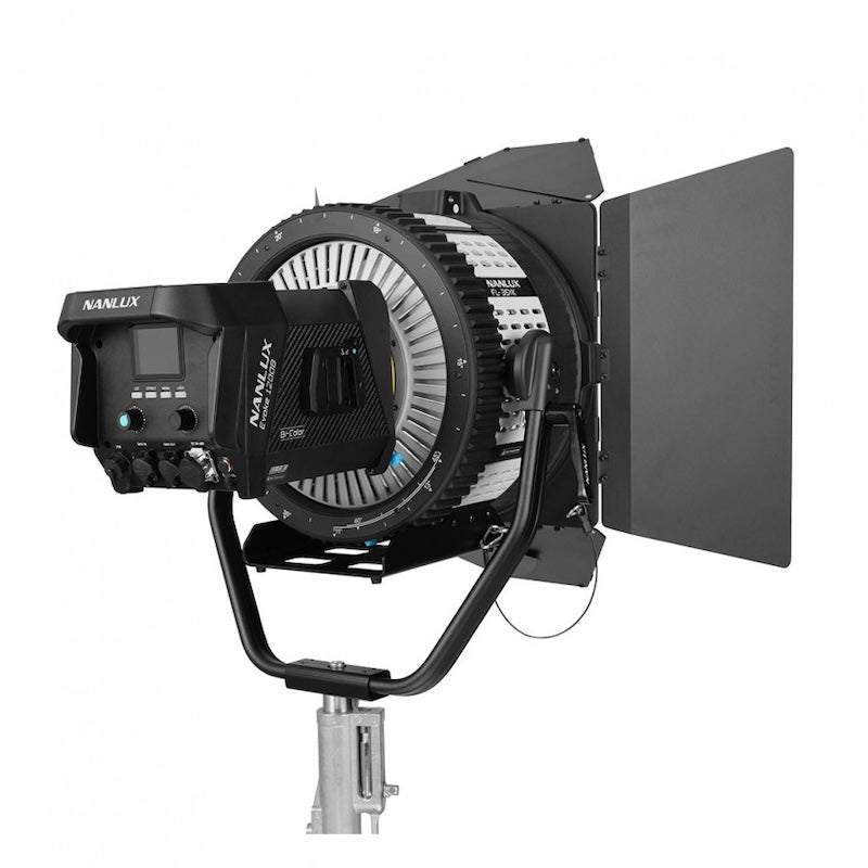 Nanlux Evoke 1200B Spot Light with FL-35YK Fresnel Lens and Flight Case