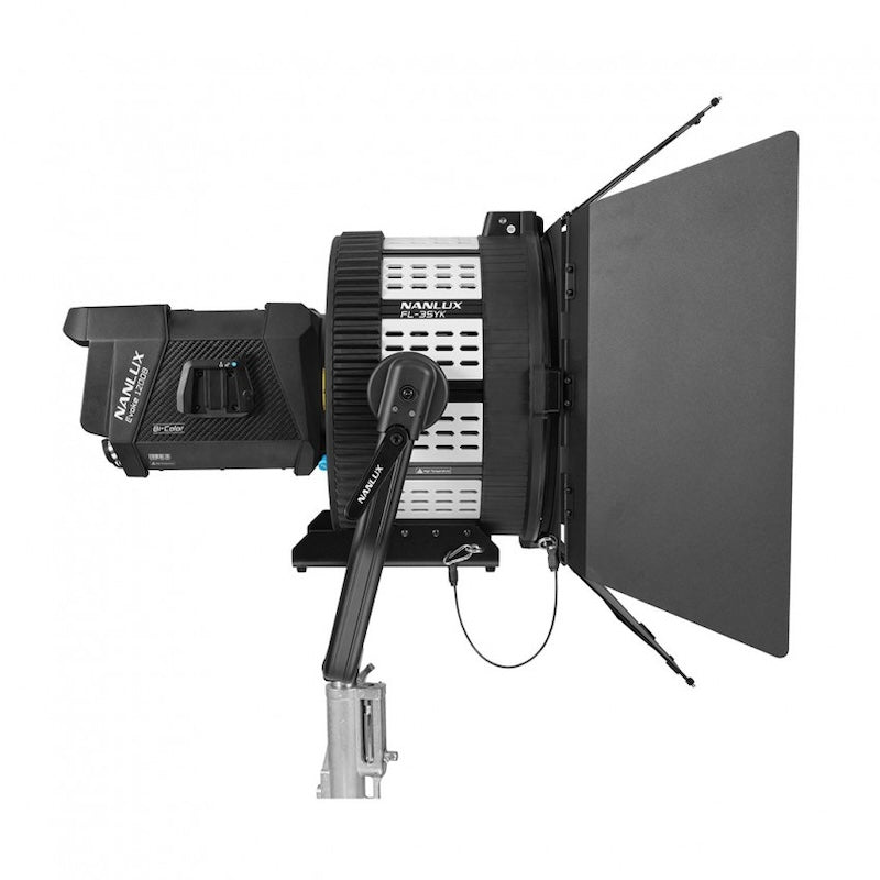 Nanlux Evoke 1200B Spot Light with FL-35YK Fresnel Lens and Flight Case