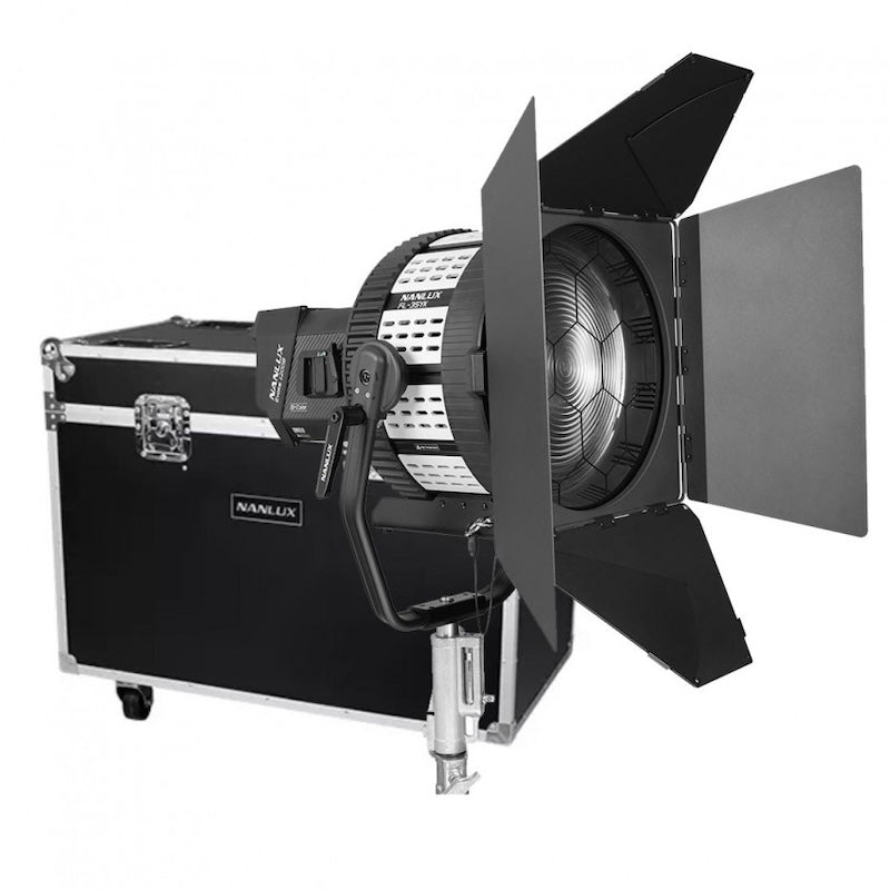 Nanlux Evoke 1200B Spot Light with FL-35YK Fresnel Lens and Flight Case