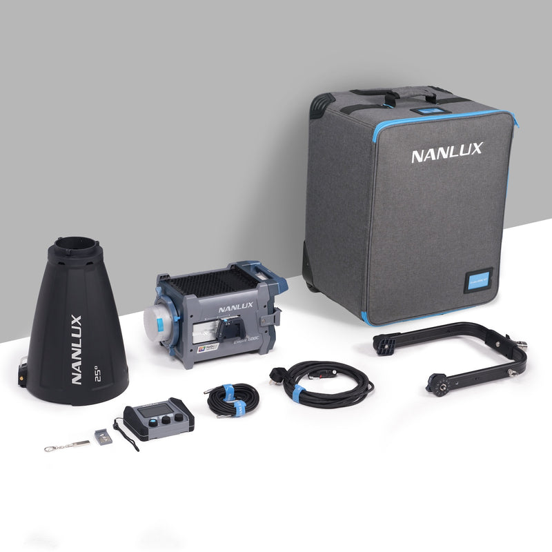 Nanlux Evoke 600C LED Full-Colour Spot Light with Trolley Case