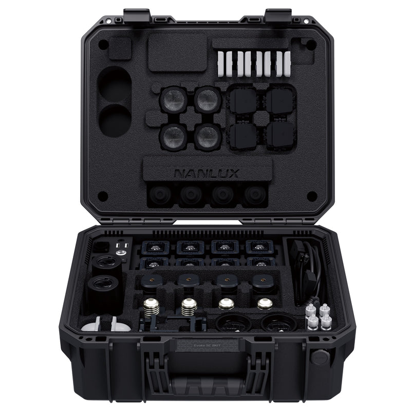 Nanlux Evoke 5C LED Full-Colour Spot Light 8-Light Kit