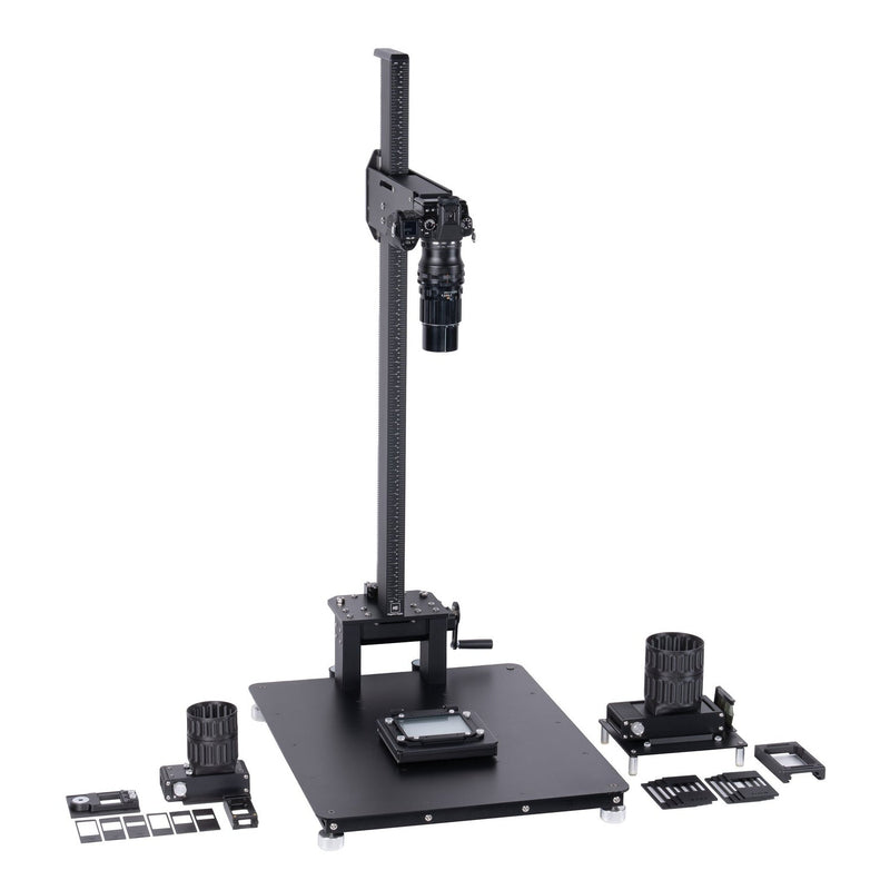 Negative Supply Pro Plus Kit for 35mm, 120 and 4x5 Film Scanning with Pro Riser Studio