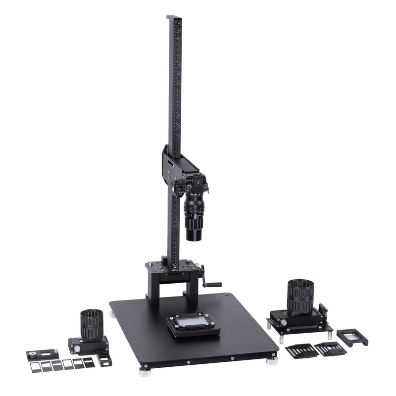 Negative Supply Pro Plus Kit for 35mm, 120 and 4x5 Film Scanning with Pro Riser Studio