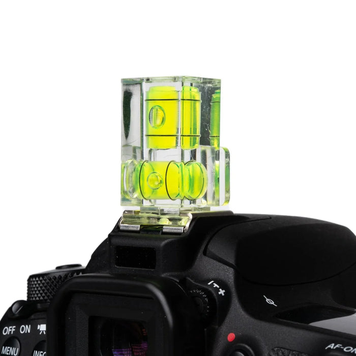 Negative Supply Two Axis Hot Shoe Bubble Level