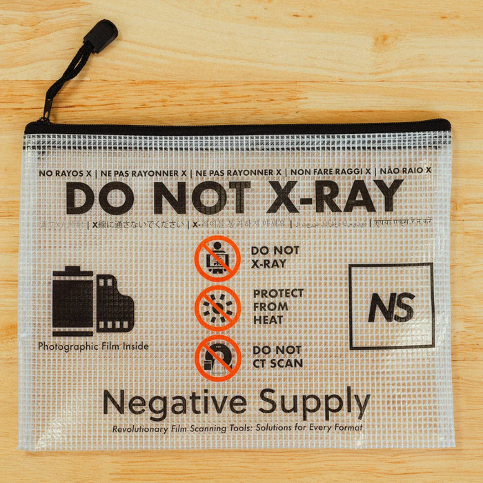 Negative Supply Do Not X-Ray Film Pouch