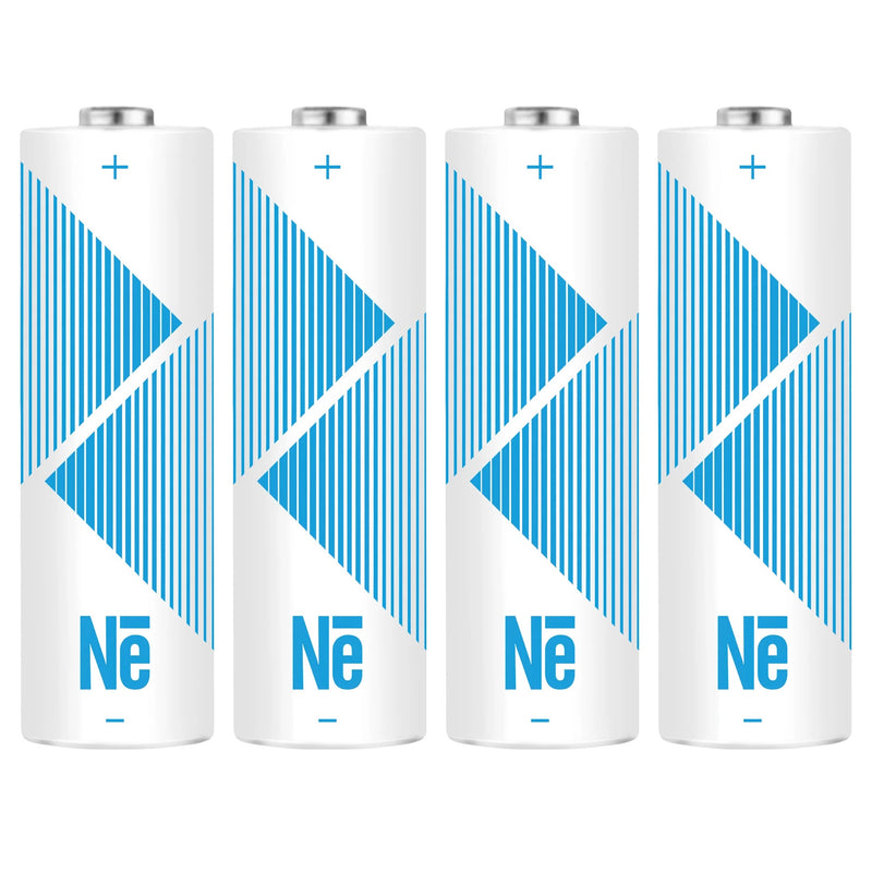 Newell Four Channel Charger with 4x Rechargeable Li-Ion AA 2200mAh