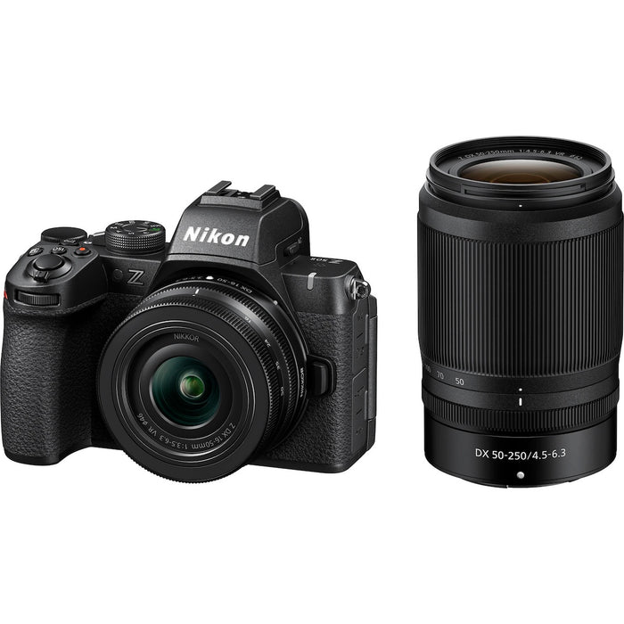 Nikon Z50 II Body with 16-50mm & 50-250mm Lens