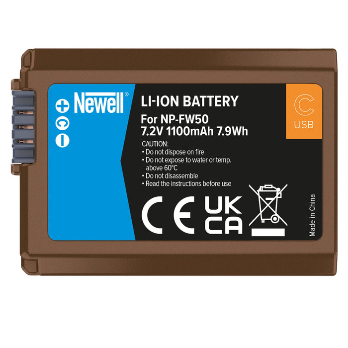 Newell NP-FW50 USB-C Battery for Sony