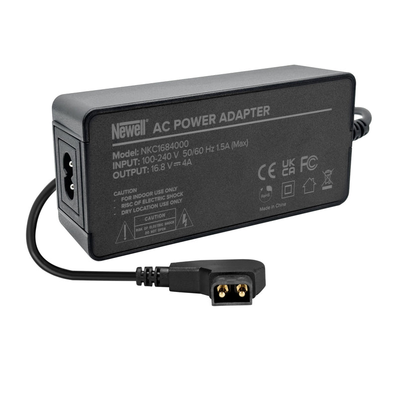 Newell D-Tap 16.8V 4A charger for V-mount batteries