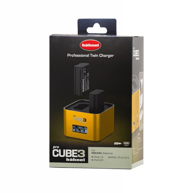 Hahnel ProCube3 Professional Twin Charger for Nikon