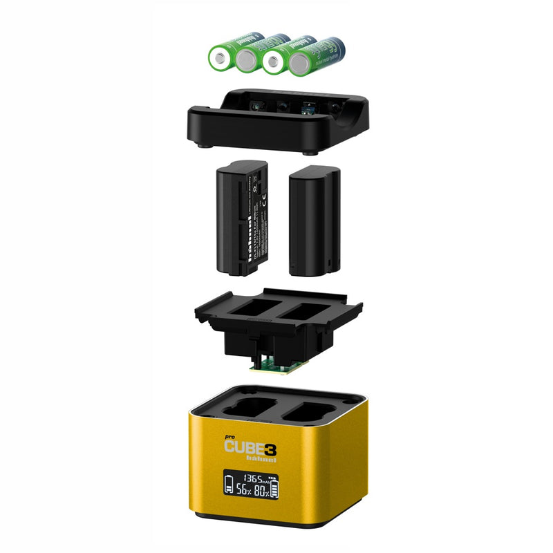 Hahnel ProCube3 Professional Twin Charger for Nikon