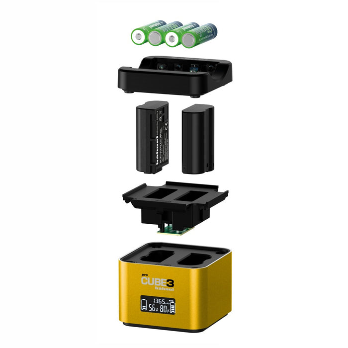 Hahnel ProCube3 Professional Twin Charger for Nikon