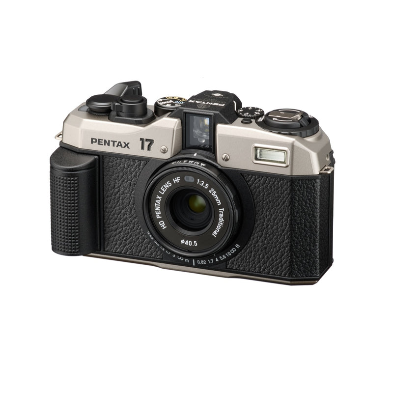 Pentax 17 35mm Film Camera Dark Silver Kit
