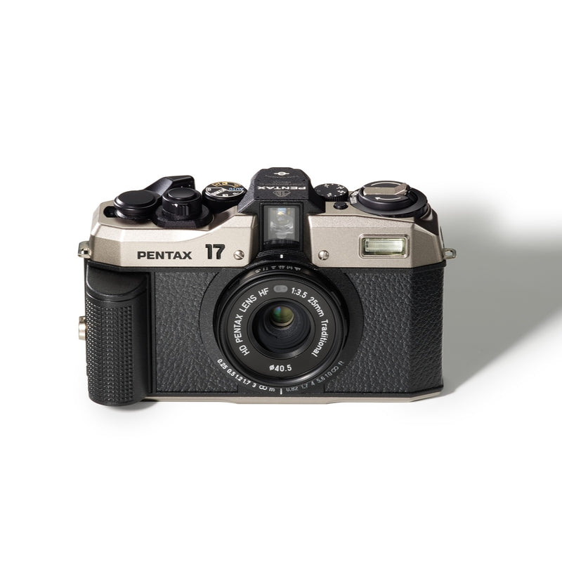 Pentax 17 35mm Film Camera Dark Silver Kit