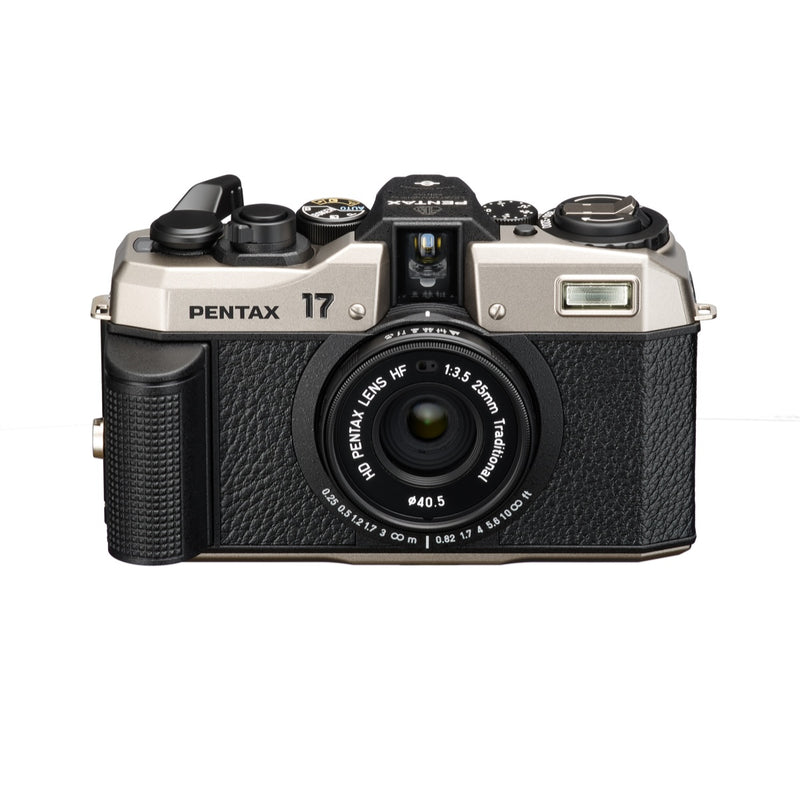 Pentax 17 35mm Film Camera Dark Silver Kit