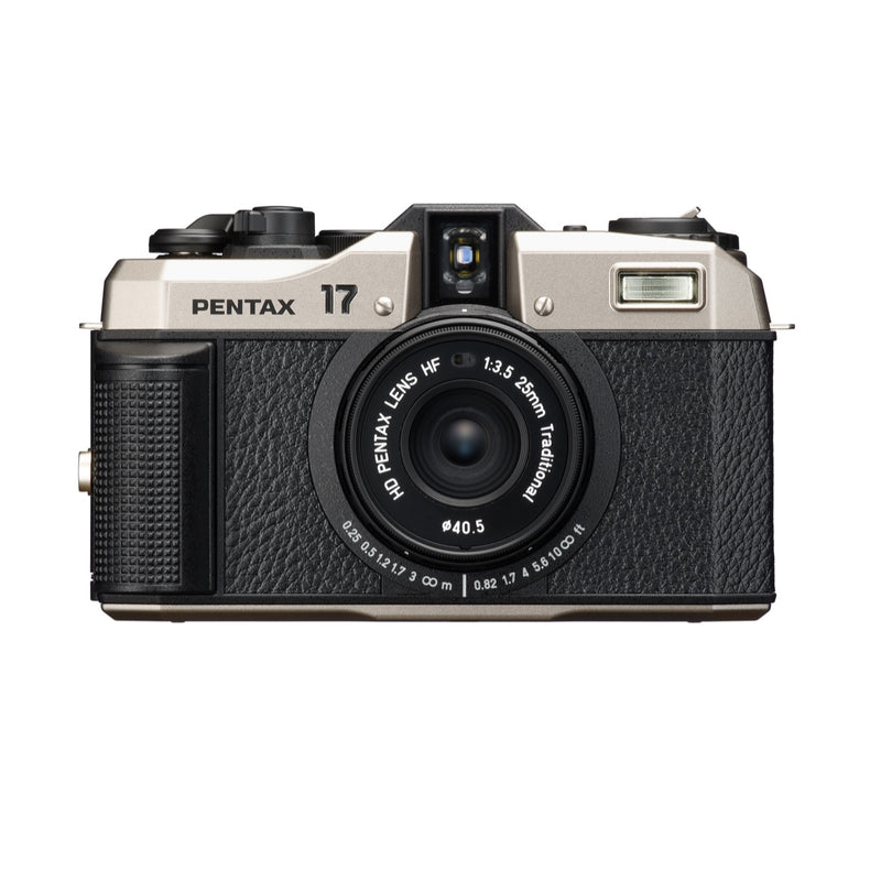 Pentax 17 35mm Film Camera Dark Silver Kit