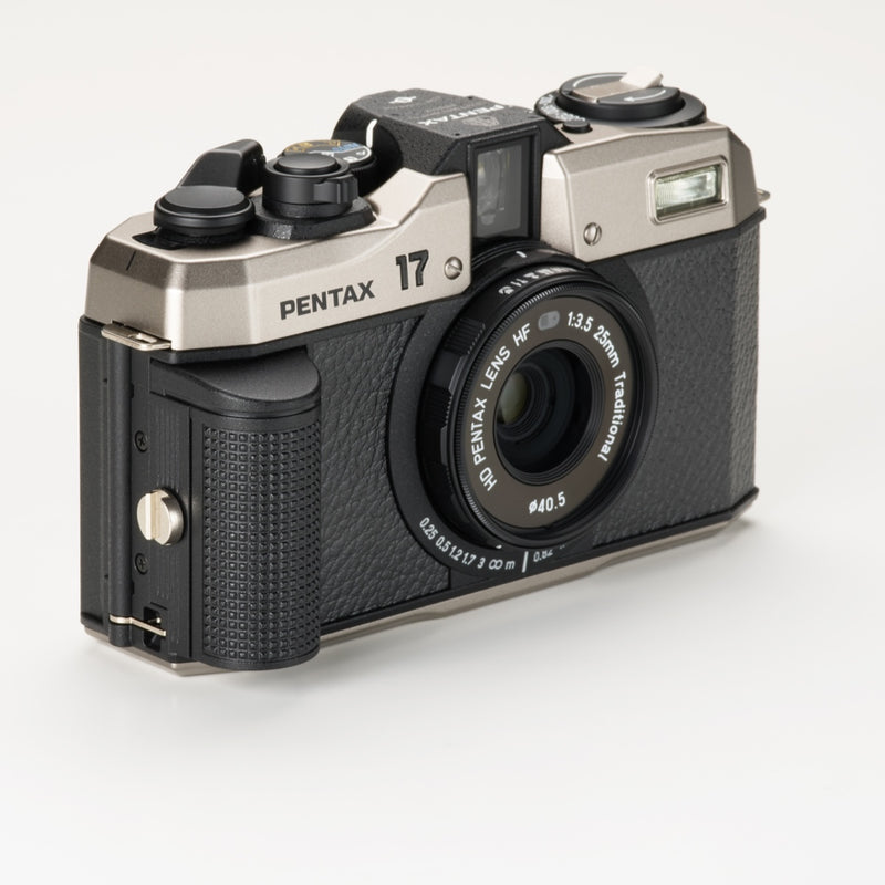 Pentax 17 35mm Film Camera Dark Silver Kit