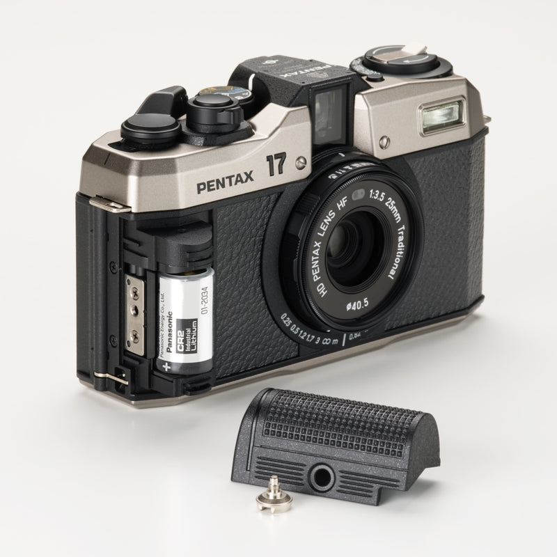 Pentax 17 35mm Film Camera Dark Silver Kit
