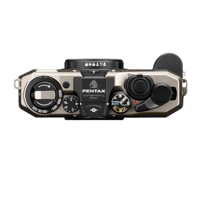 Pentax 17 35mm Film Camera Dark Silver Kit