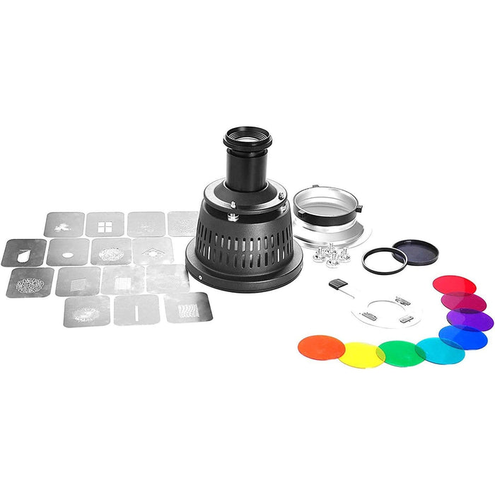 PiXAPRO Optical Snoot Spot Projector with Built-In 85mm Lens