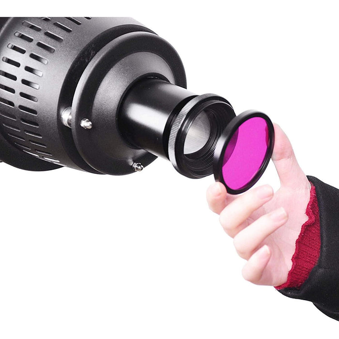 PiXAPRO Optical Snoot Spot Projector with Built-In 85mm Lens