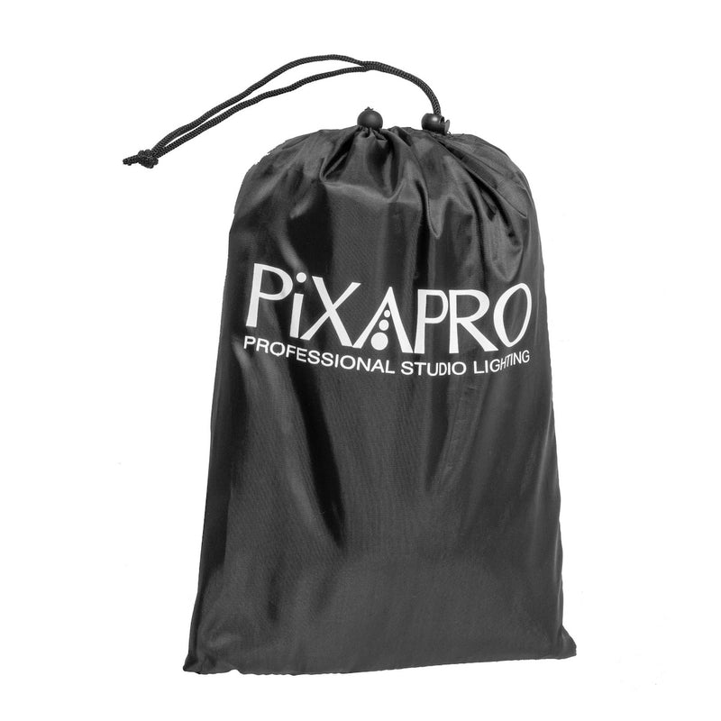 Pixapro 1m x 2.4m Reversible Black/White V-Flat Frame with Matte/Opaque Fabric