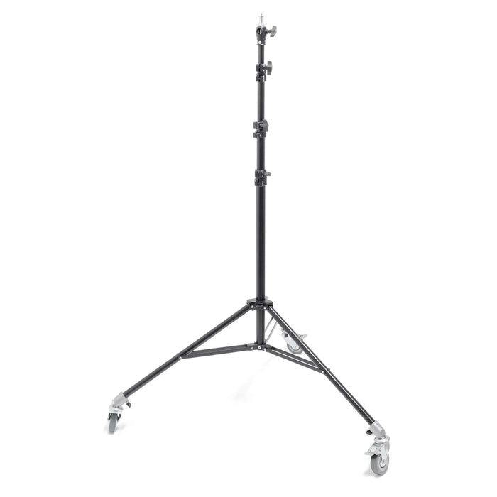 Pixapro 240cm 4-Section Air-Cushioned Light Stand & Caster Wheels Bundle
