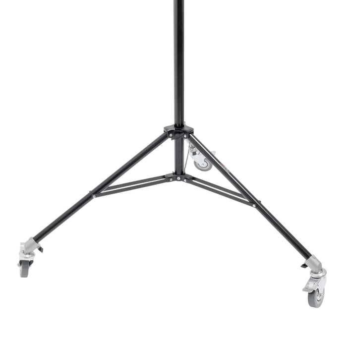 Pixapro 240cm 4-Section Air-Cushioned Light Stand & Caster Wheels Bundle