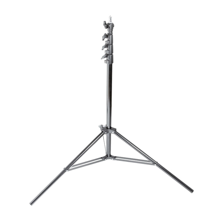 Pixapro 240cm 4-Section Air-Cushioned Light Stand & Caster Wheels Bundle