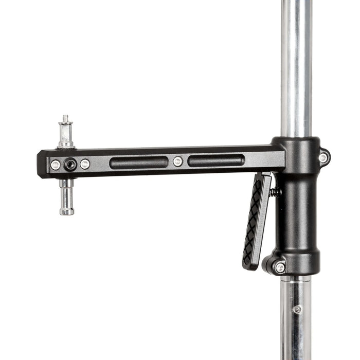 Pixapro 225cm Wheeled Column Light Stand with Adjustable Grip Handle Support