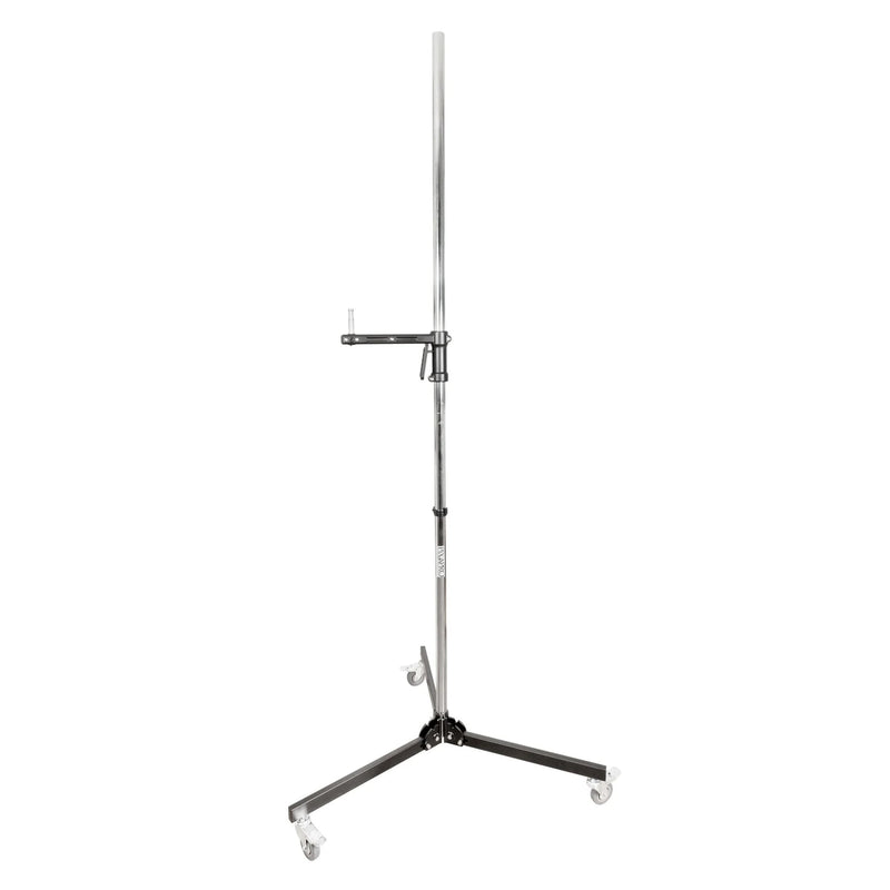 Pixapro 225cm Wheeled Column Light Stand with Adjustable Grip Handle Support