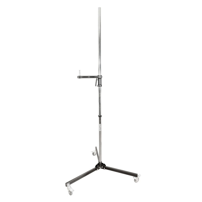 Pixapro 225cm Wheeled Column Light Stand with Adjustable Grip Handle Support