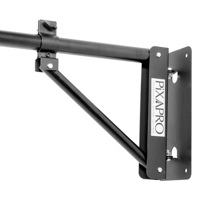 Pixapro 75-130cm 180° Adjustable Wall-Mounted Boom Stand
