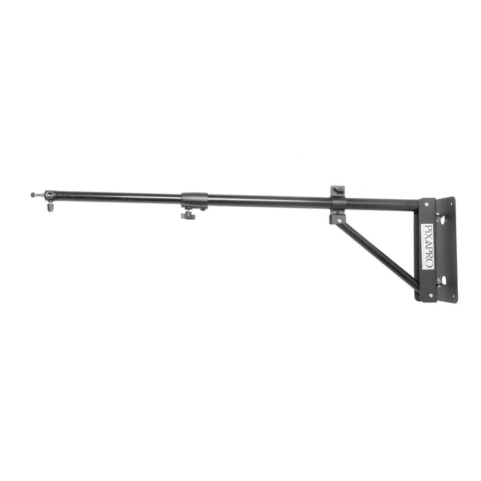 Pixapro 75-130cm 180° Adjustable Wall-Mounted Boom Stand