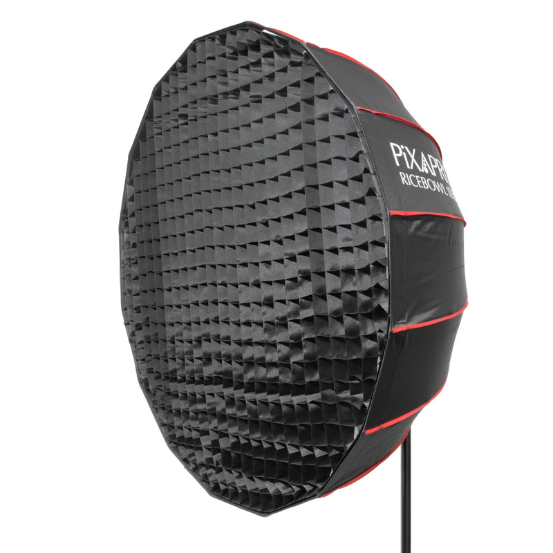 Pixapro Rice Bowl Parabolic Softbox with White Interior & S-Type Mount