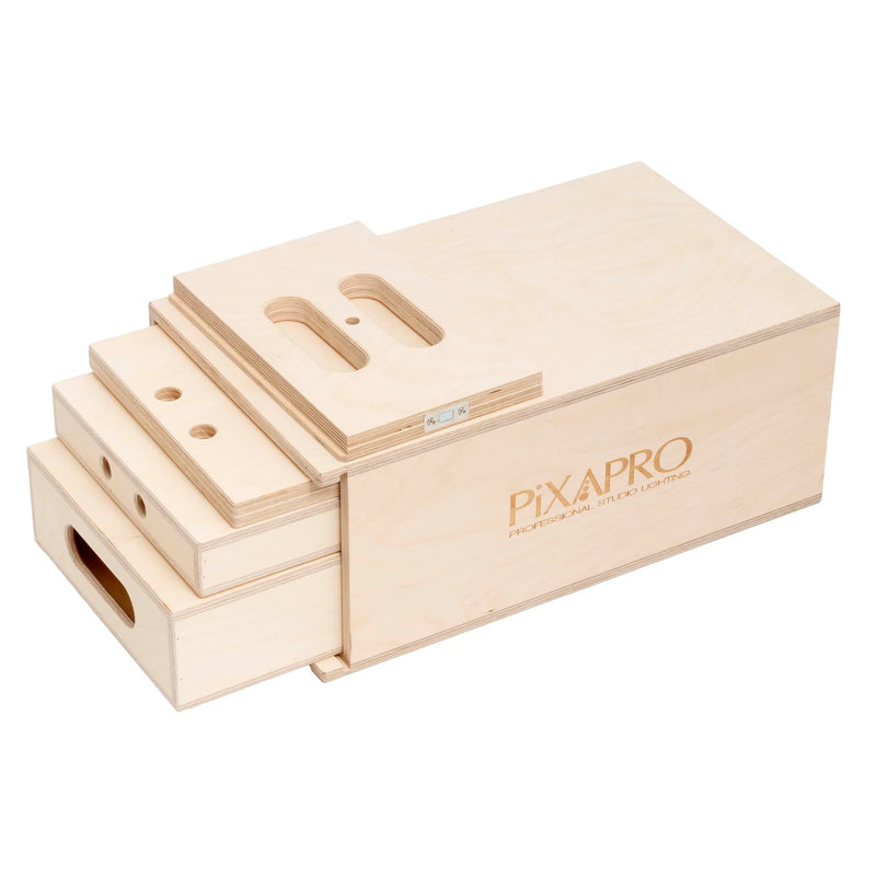 Pixapro 4-in-1 Nesting Apple Box Set