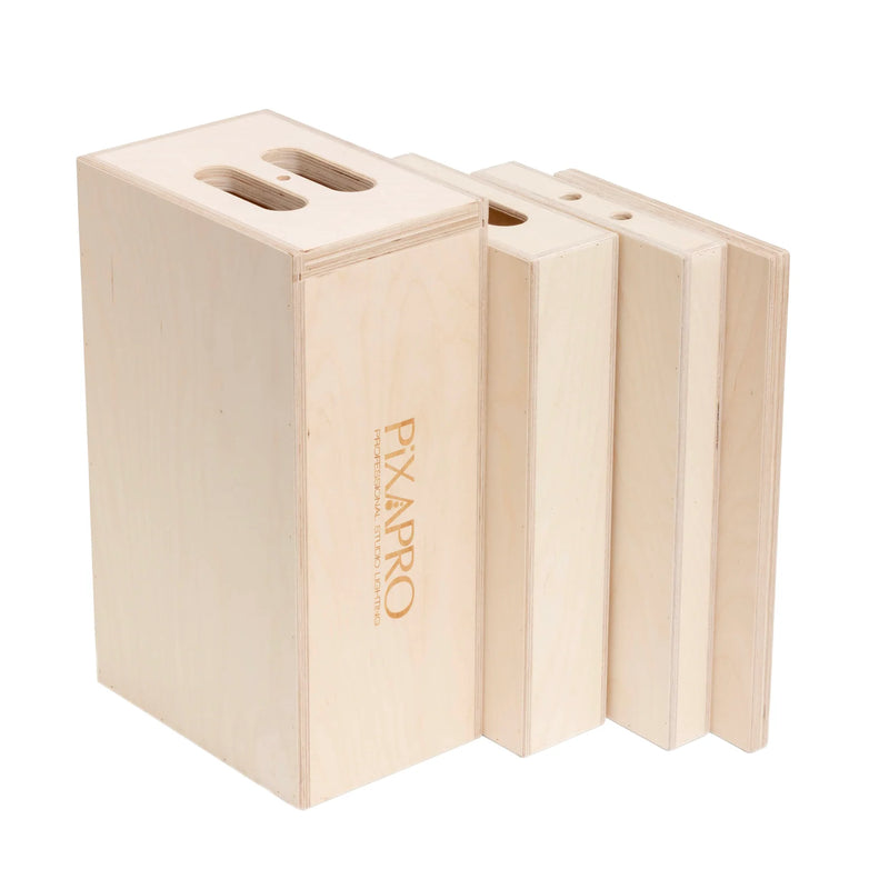 Pixapro 4-in-1 Nesting Apple Box Set