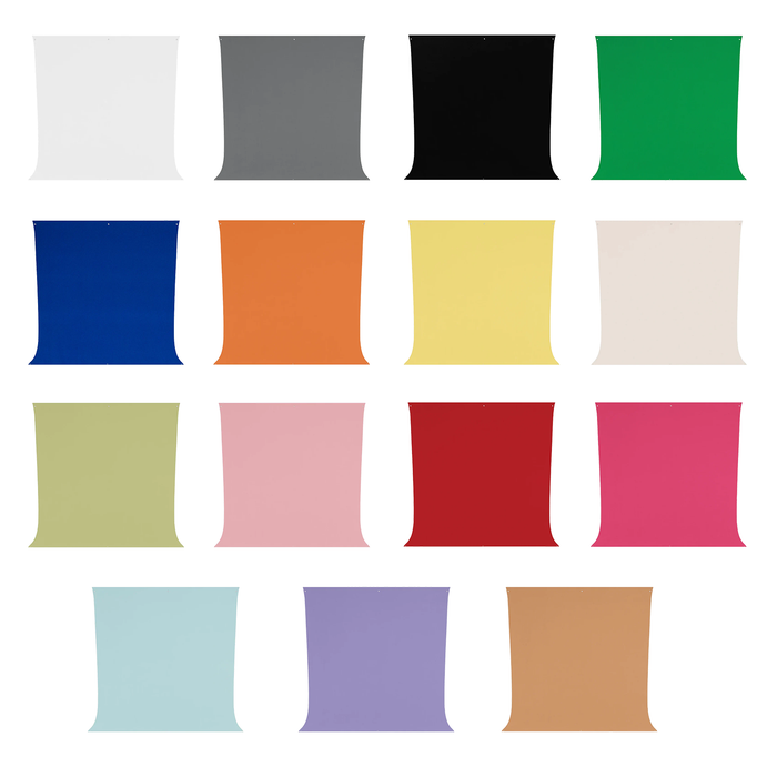 Westcott Wrinkle-Resistant Backdrop 9' x 10' (Select Colour)