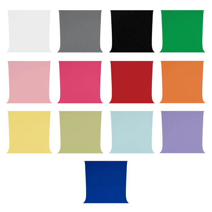 Westcott Wrinkle-Resistant Backdrop 9' x 10' (Select Colour)