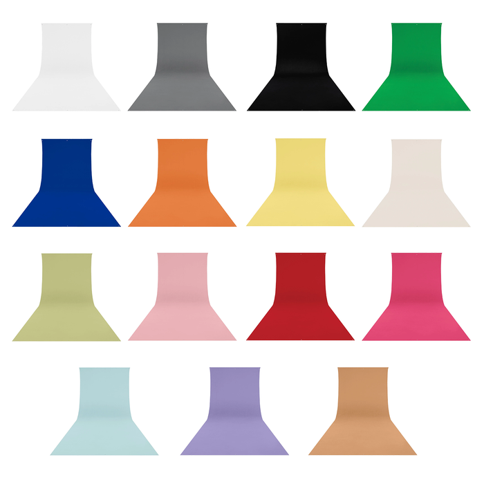 Westcott Wrinkle-Resistant Backdrop 9' x 20' (Select Colour)