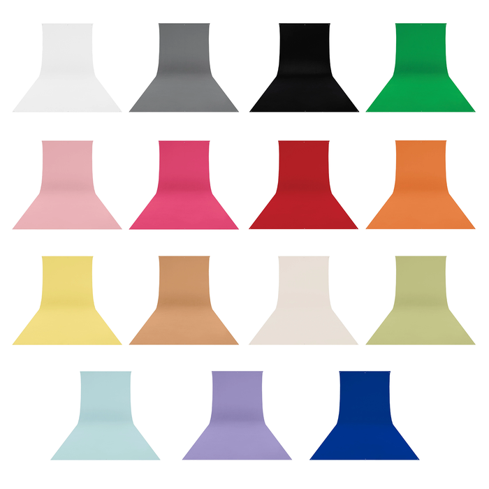 Westcott Wrinkle-Resistant Backdrop 9' x 20' (Select Colour)