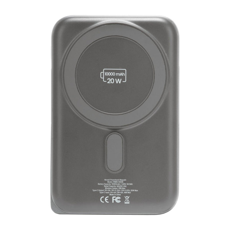 Newell Power Bank MS-10000 MagSafe 10000 mAh PD 20W Grey