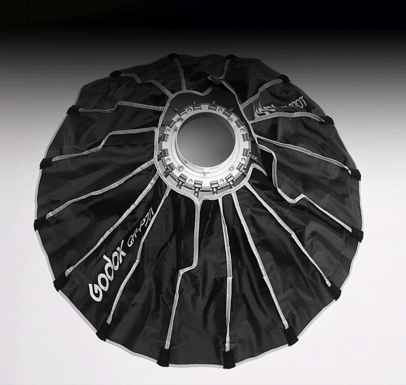 Godox QR-P150T Quick Release Parabolic Softbox 150cm with Bowens Speedring
