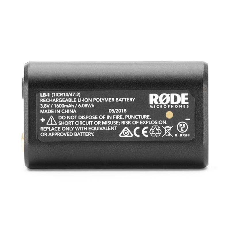 RØDE LB-1 Lithium-Ion Rechargeable Battery for VideoMic Pro+ / Performer Kit TX-M2