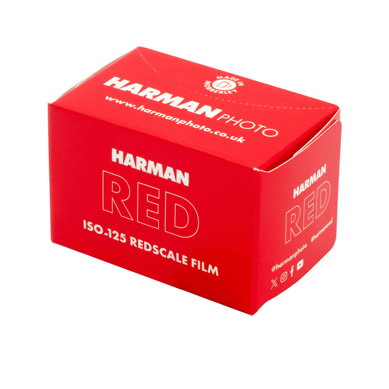 Harman Red 125 36-Exposure 35mm Redscale 135 Film