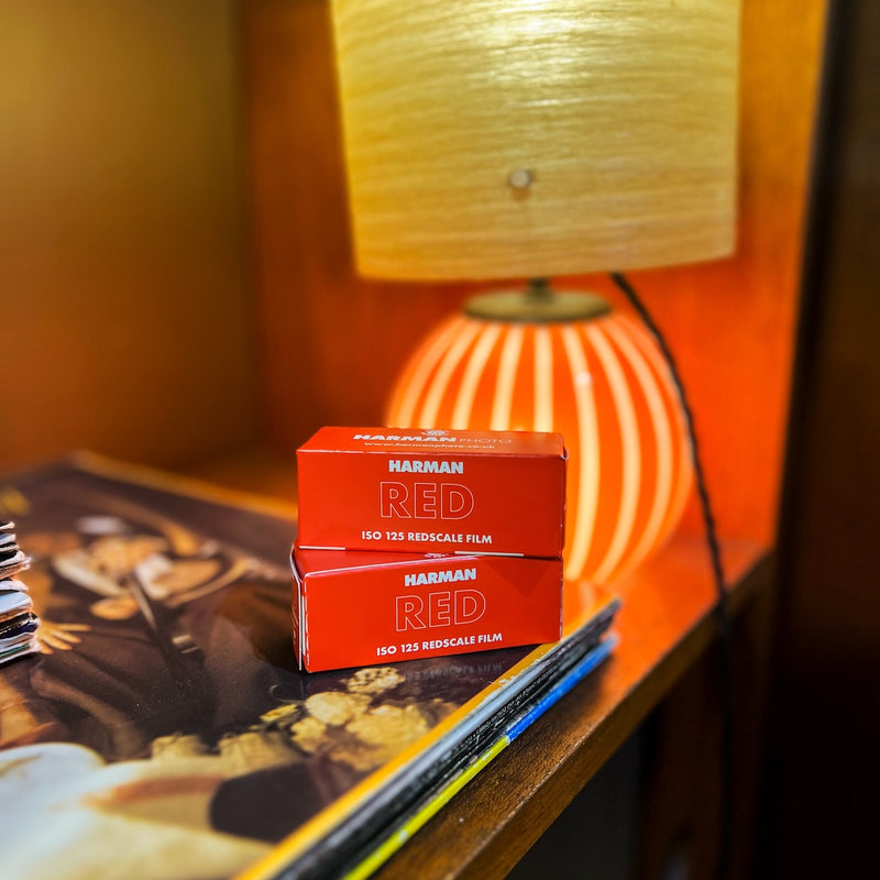 Harman Red 125 Redscale 120 Film