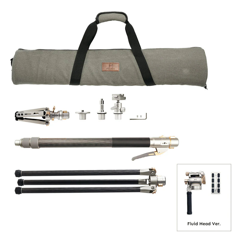 Harlowe Rocket Carbon Fibre Camera Tripod, Monopod & Light Stand